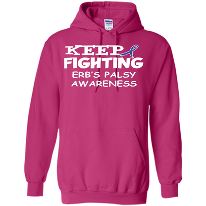 Cancer Awareness T-shirt Keep Fighting Erb’s Palsy Awareness Heliconia