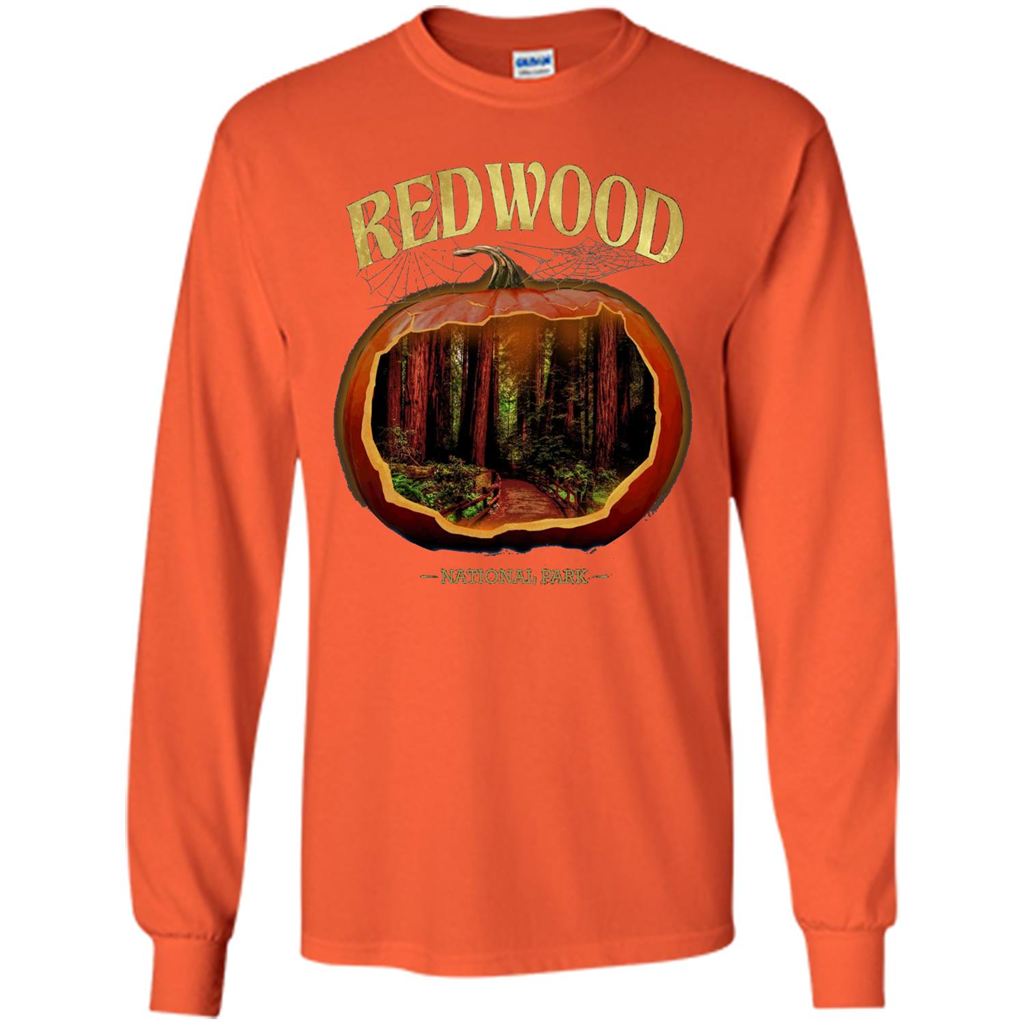 Redwood National Park T-Shirt Halloween Pumpkin