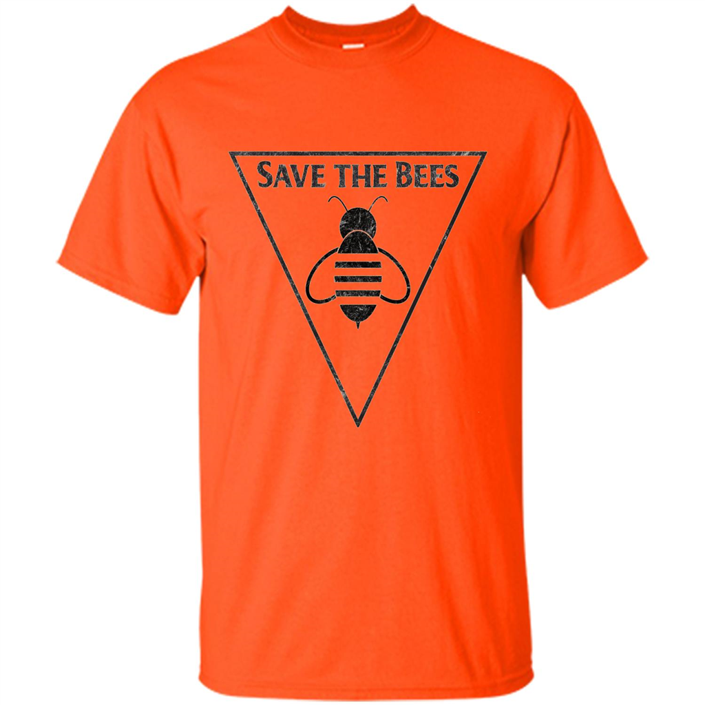 Save The Bees Beekeepers Conservationist T-shirt Orange