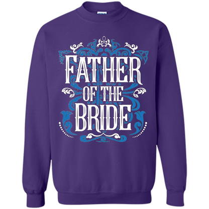 Father Of The Bride T-shirt Purple