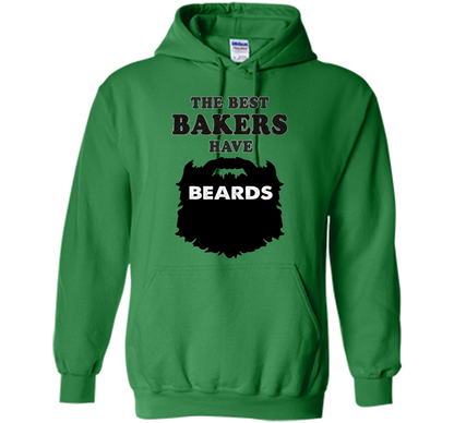Baker T-shirt The Best Bakers Have Beards T-shirt Irish Green
