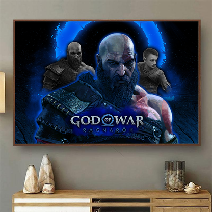 God of War Ragnarok Video Game Canvas & Poster Poster