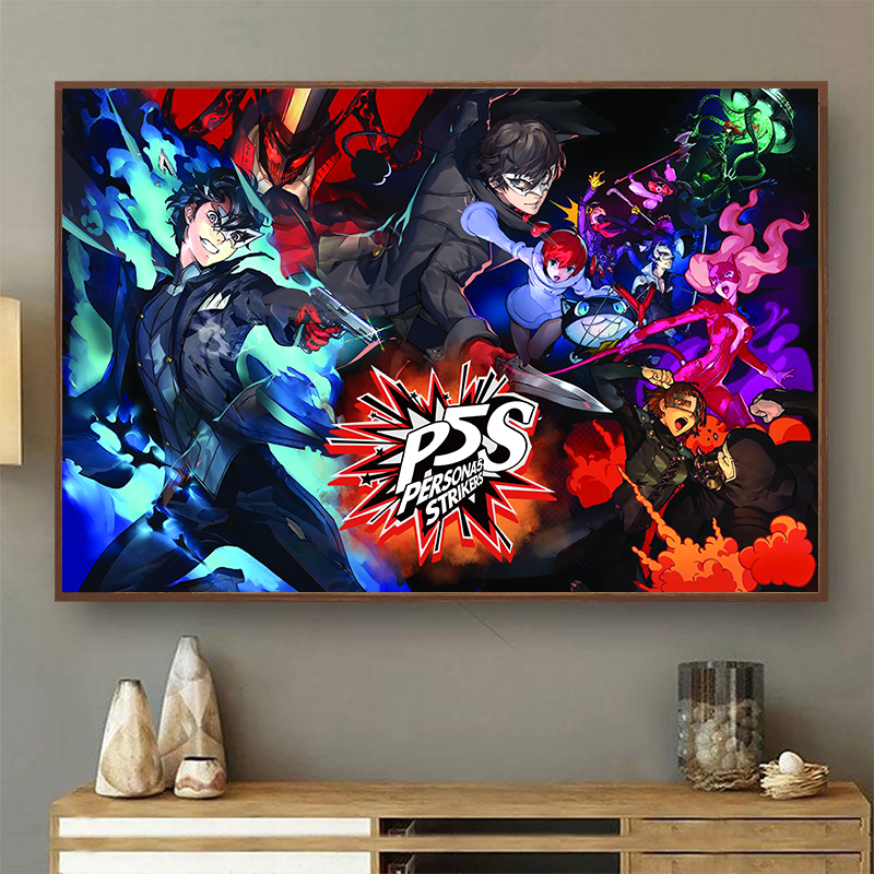 Persona 5 Strikers Video Game Canvas & Poster Poster