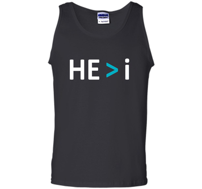 He Is Greater Than I Christian T-Shirt Men &amp; Women Styles cool shirt Black