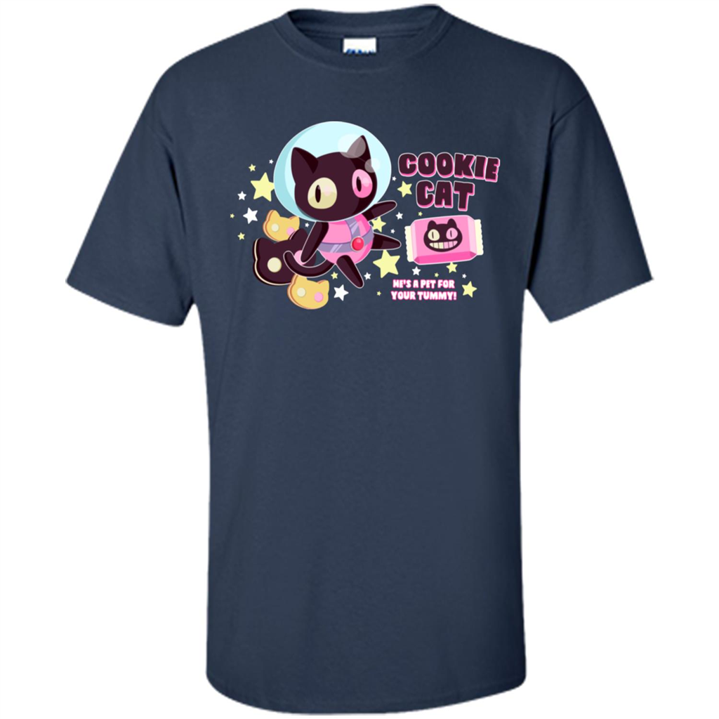 Cookie Cat T-Shirt Navy