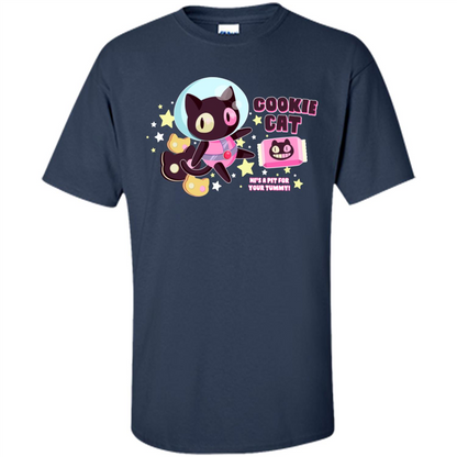 Cookie Cat T-Shirt Navy
