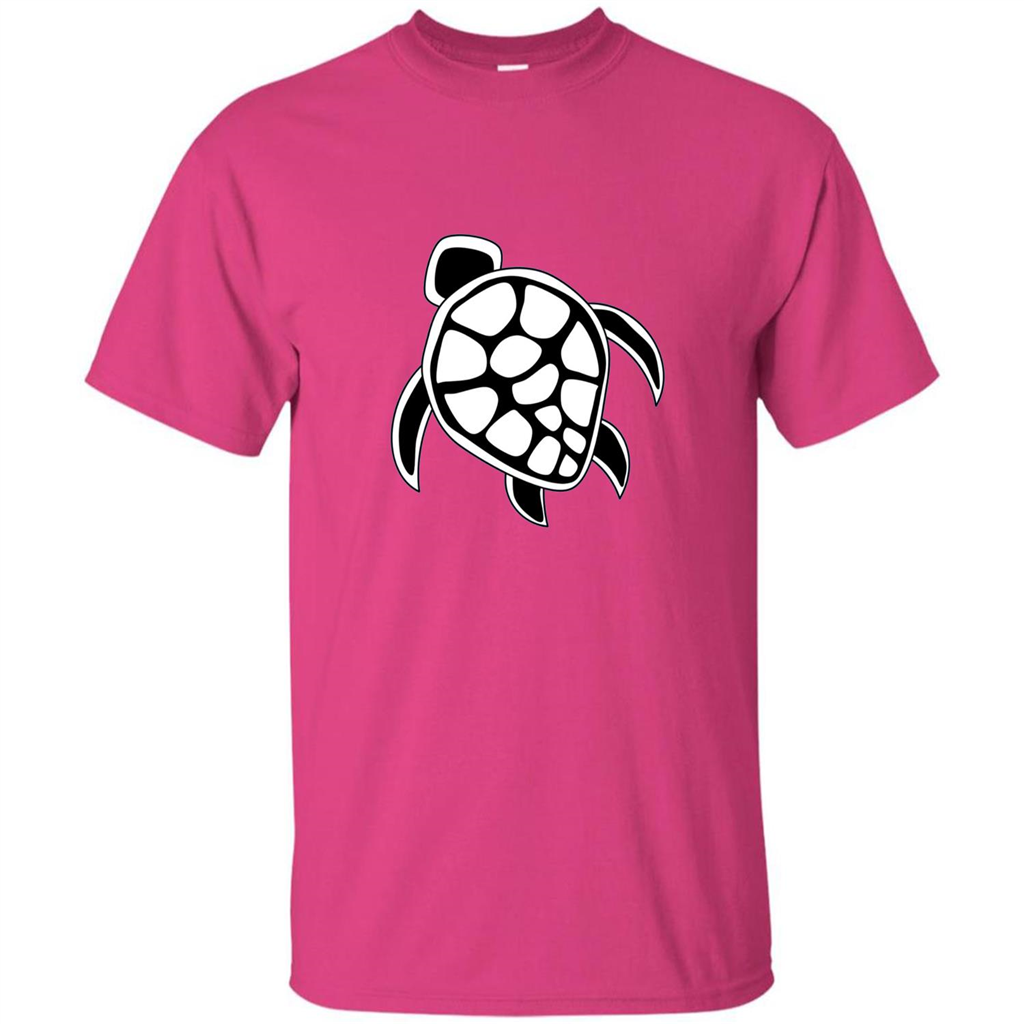 Save the Sea Turtles T-shirt Heliconia