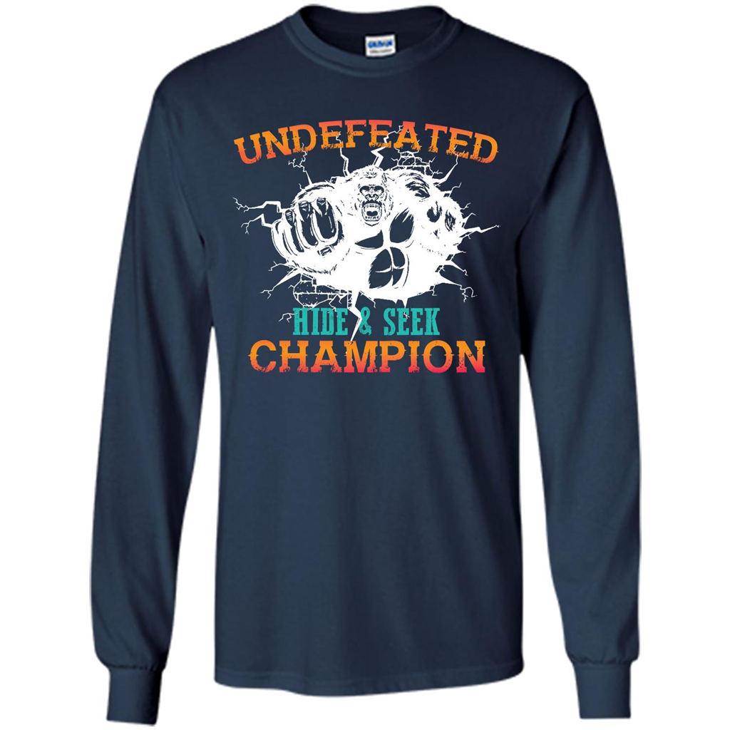 Undefeated Hide and Seek Champion T-shirt Navy