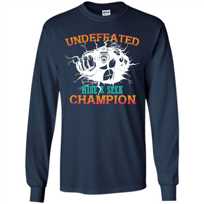 Undefeated Hide and Seek Champion T-shirt Navy