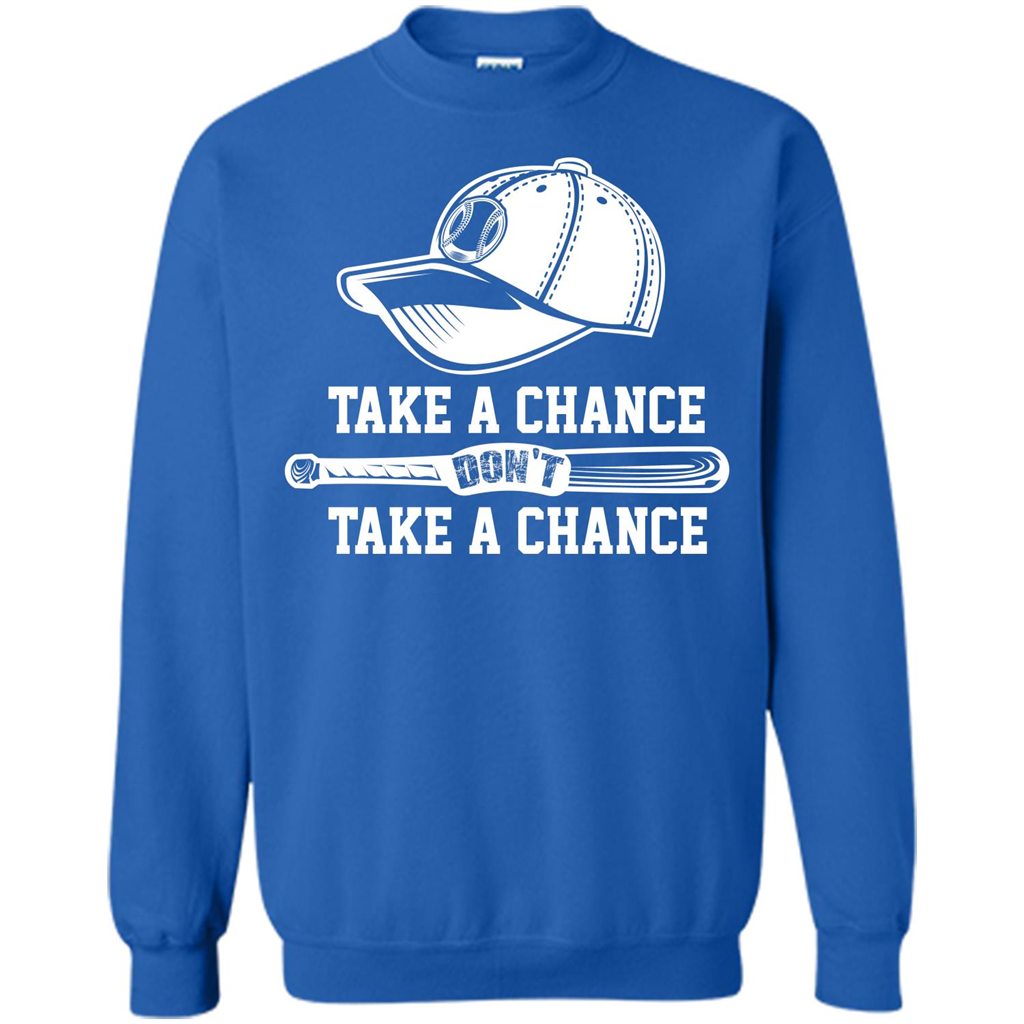 Football T-shirt Take A Chance Don't Take A Chance Royal