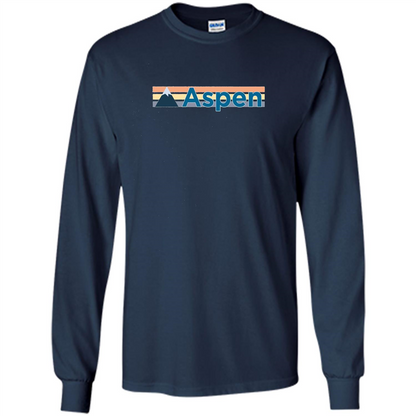 Aspen Retro Mountain T-shirt