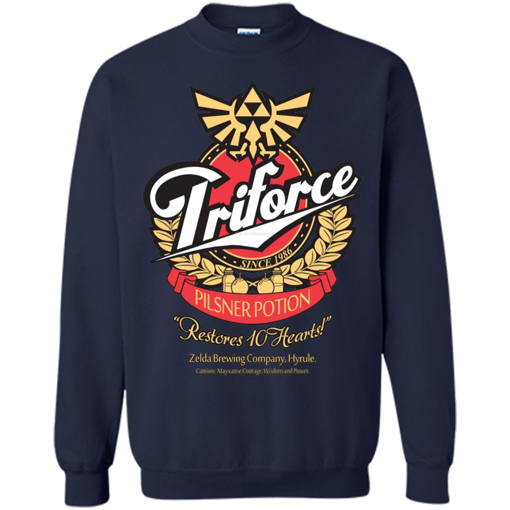 Special Potion Triforce Pilsner Potion T-shirt Navy