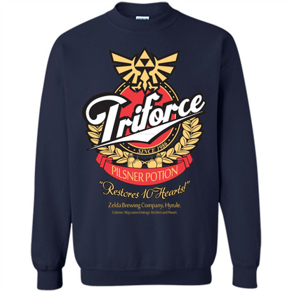 Special Potion Triforce Pilsner Potion T-shirt Navy