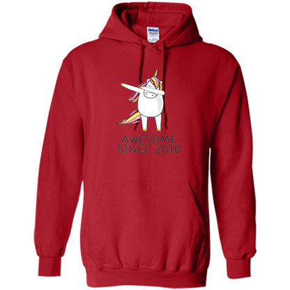 Awesome Since 2010 T-shirt Born In 2010 Red