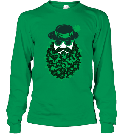 Irish Man Bread Shirt Long Sleeve T-Shirt Irish Green