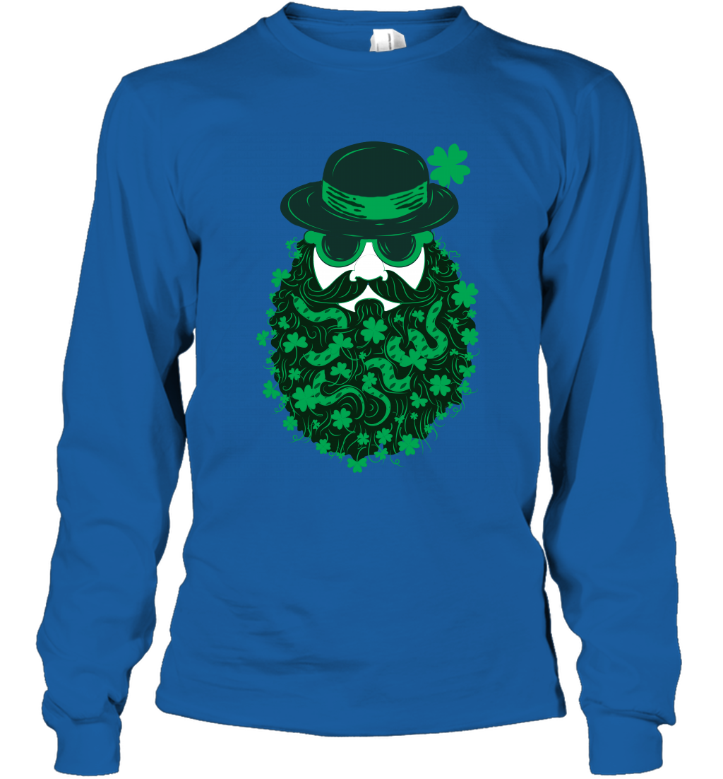 Irish Man Bread Shirt Long Sleeve T-Shirt Royal