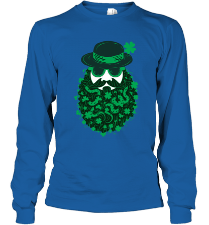 Irish Man Bread Shirt Long Sleeve T-Shirt Royal