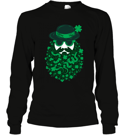 Irish Man Bread Shirt Long Sleeve T-Shirt Black