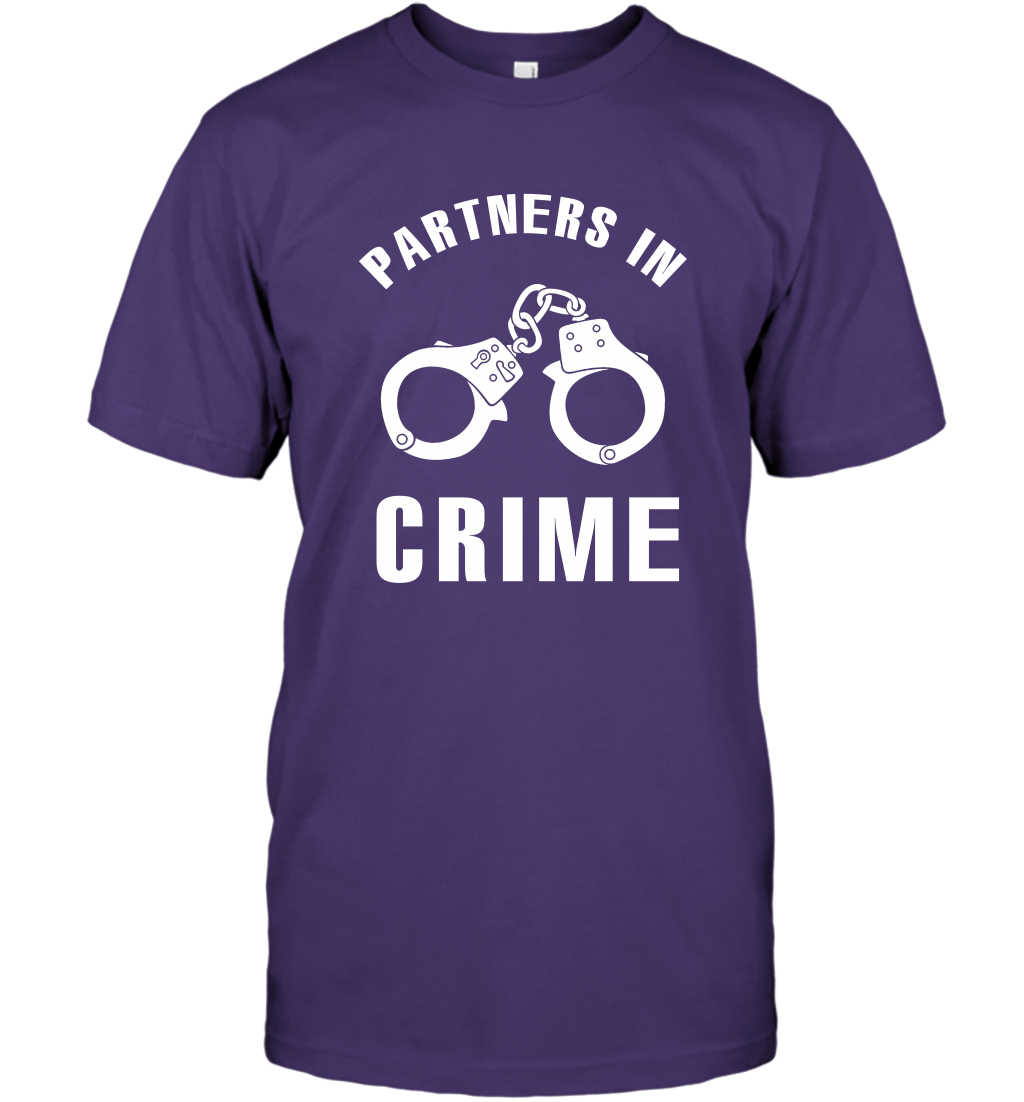 Partners In Crime Shirt T-Shirt T-Shirt Purple