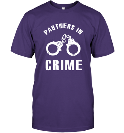 Partners In Crime Shirt T-Shirt T-Shirt Purple