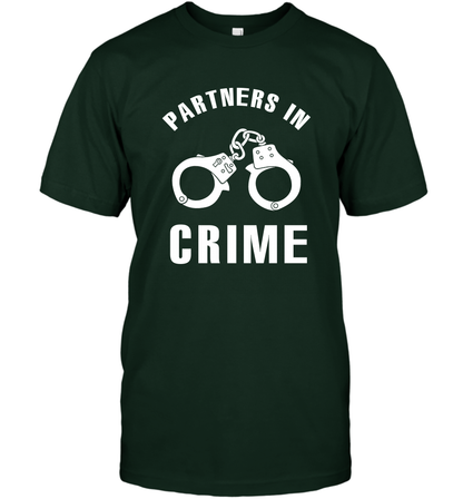 Partners In Crime Shirt T-Shirt T-Shirt Forest Green