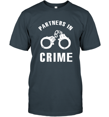 Partners In Crime Shirt T-Shirt T-Shirt Charcoal