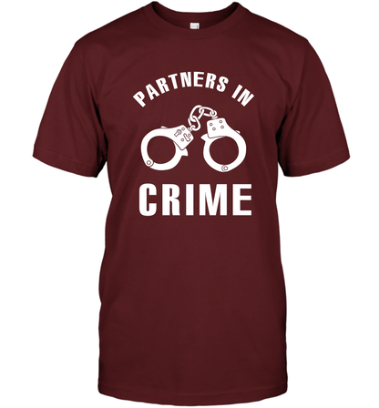 Partners In Crime Shirt T-Shirt T-Shirt Cardinal