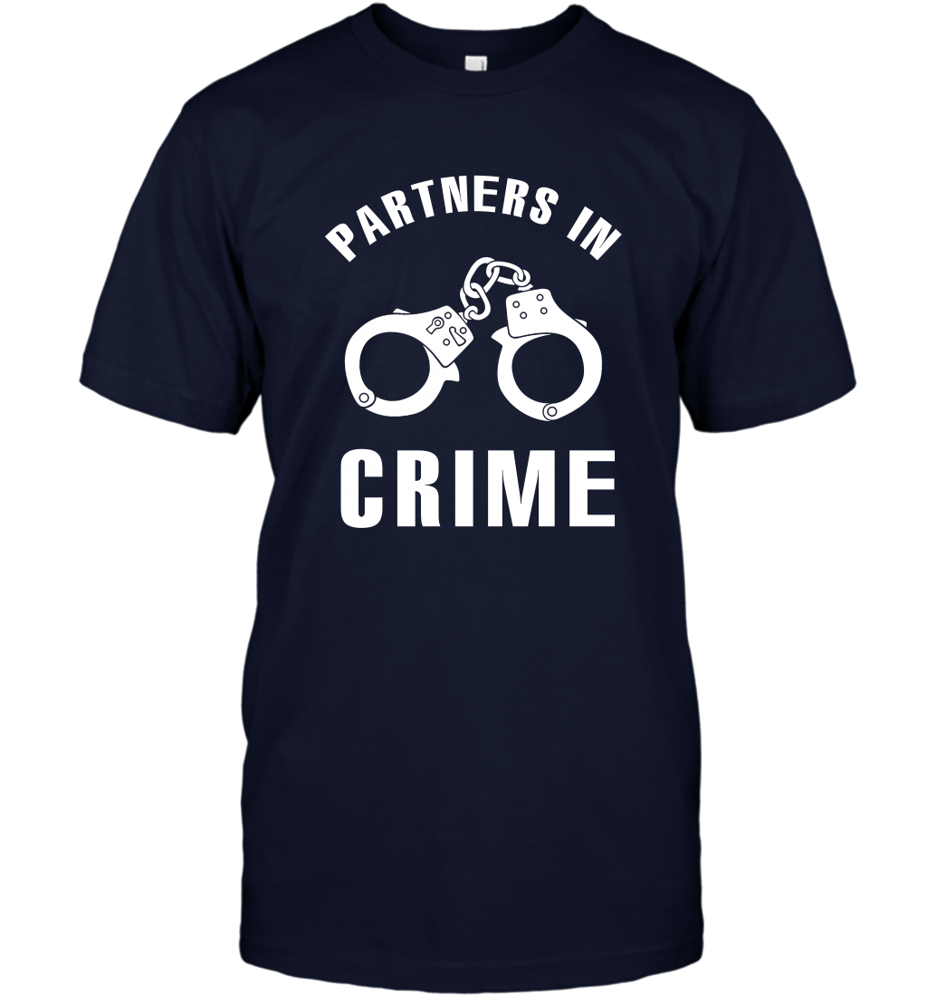 Partners In Crime Shirt T-Shirt T-Shirt Navy