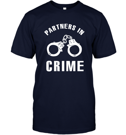 Partners In Crime Shirt T-Shirt T-Shirt Navy