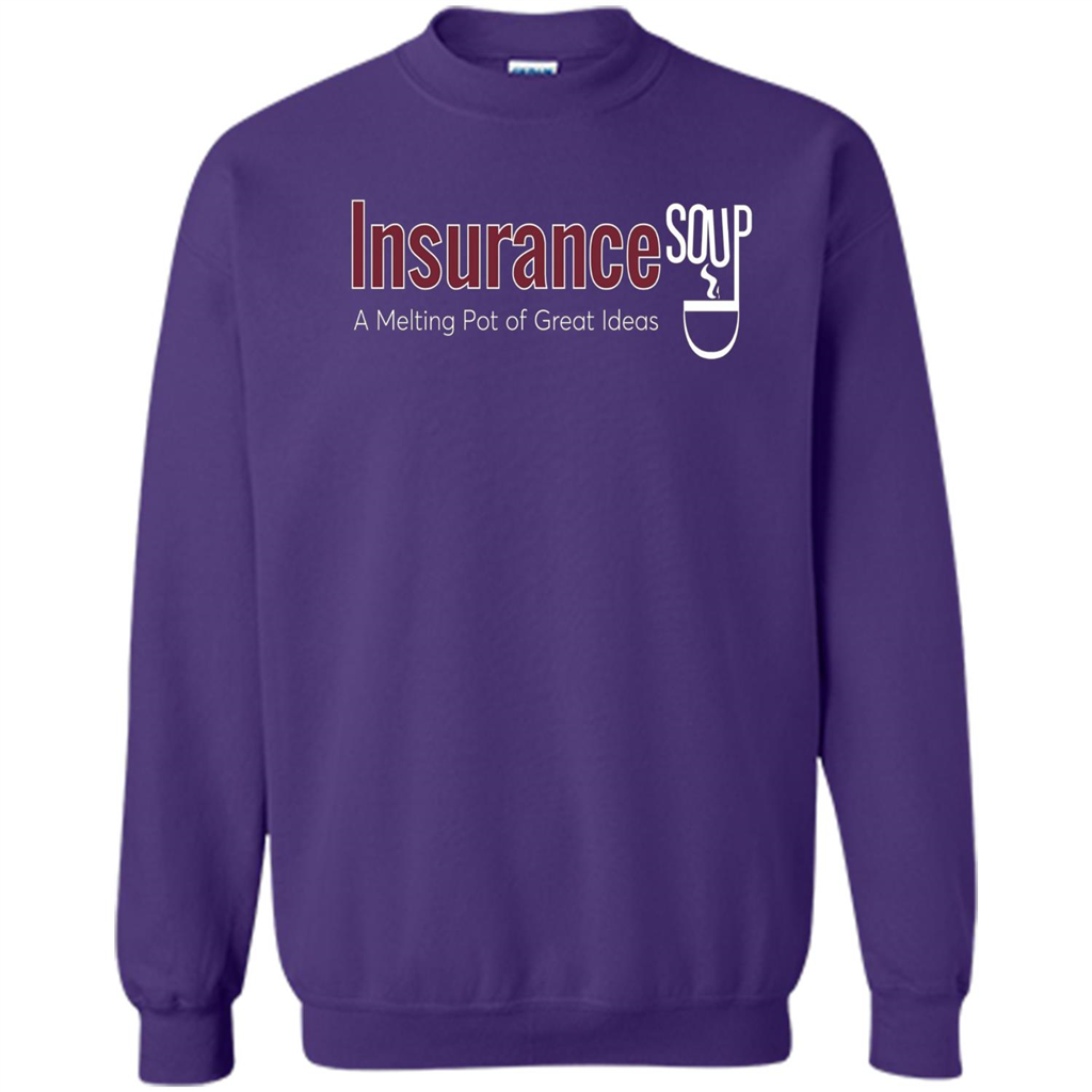 Insurance Soup A Melting Pot Of Great Ideas T-shirt Purple