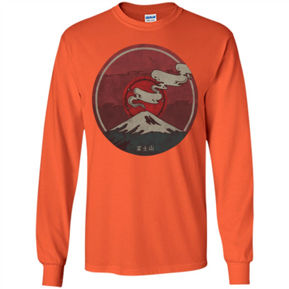 Mount Fuji T-shirt Orange