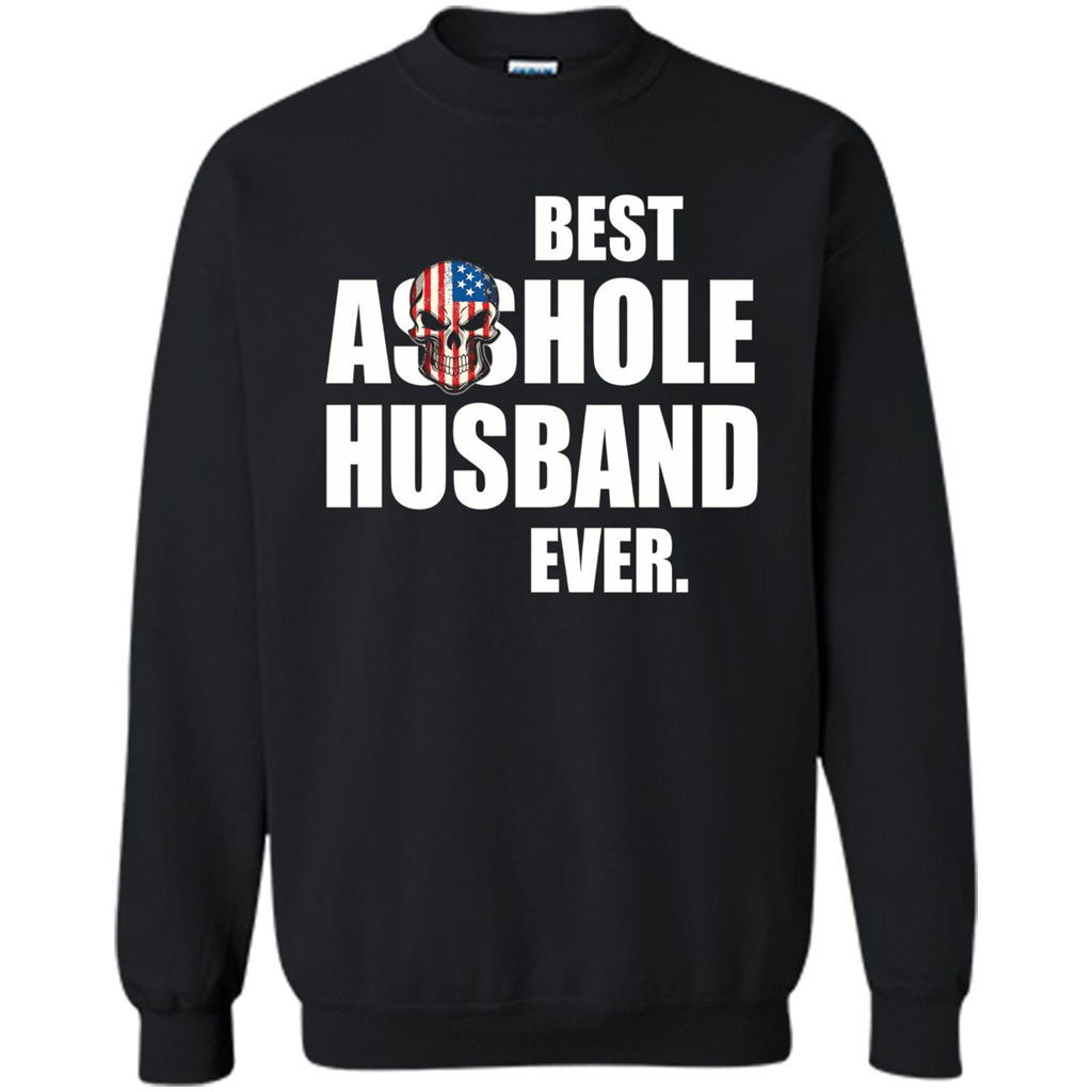 Best Asshole Husband Ever T-shirt Black
