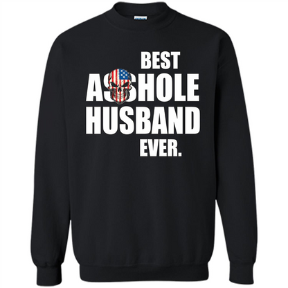 Best Asshole Husband Ever T-shirt Black