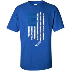 Hockey American Flag T-Shirt