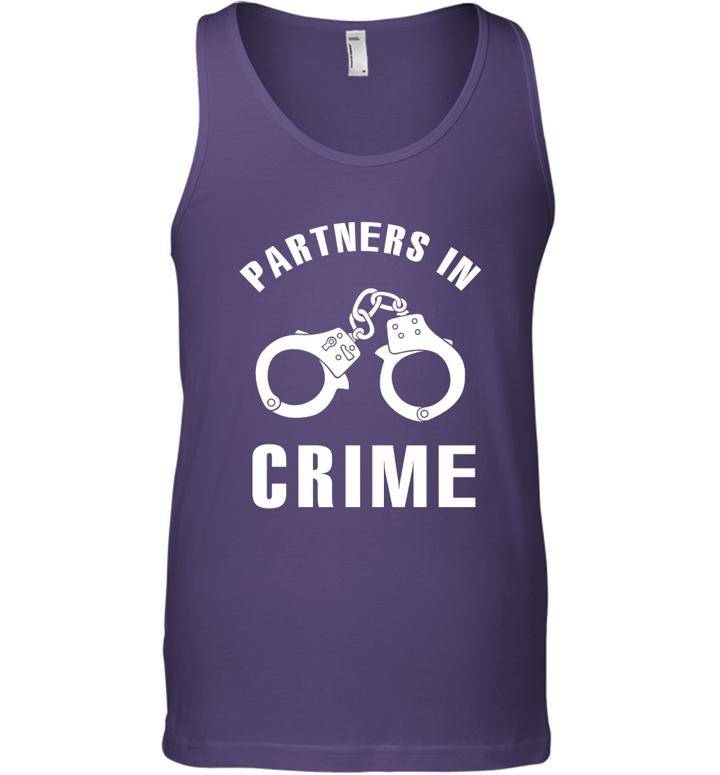 Partners In Crime Shirt Tank Top Tank Top Purple