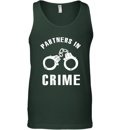 Partners In Crime Shirt Tank Top Tank Top Forest Green