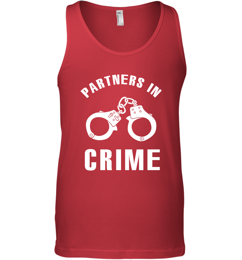 Partners In Crime Shirt Tank Top Tank Top Red