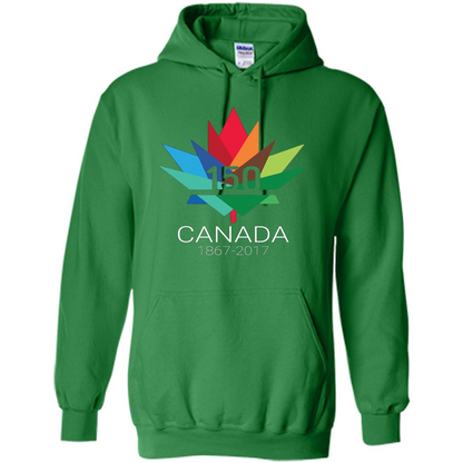 Canada 150 Years - Maple Leaf T-Shirt Irish Green