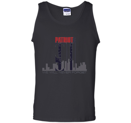 Patriot Day 911 Memorial Twin Tower We Will Never Forget TSh t-shirt Black
