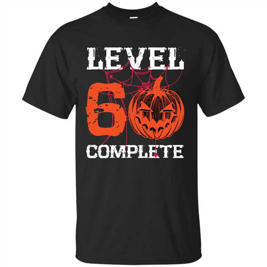 Halloween T-shirt Level 60 Complete Black