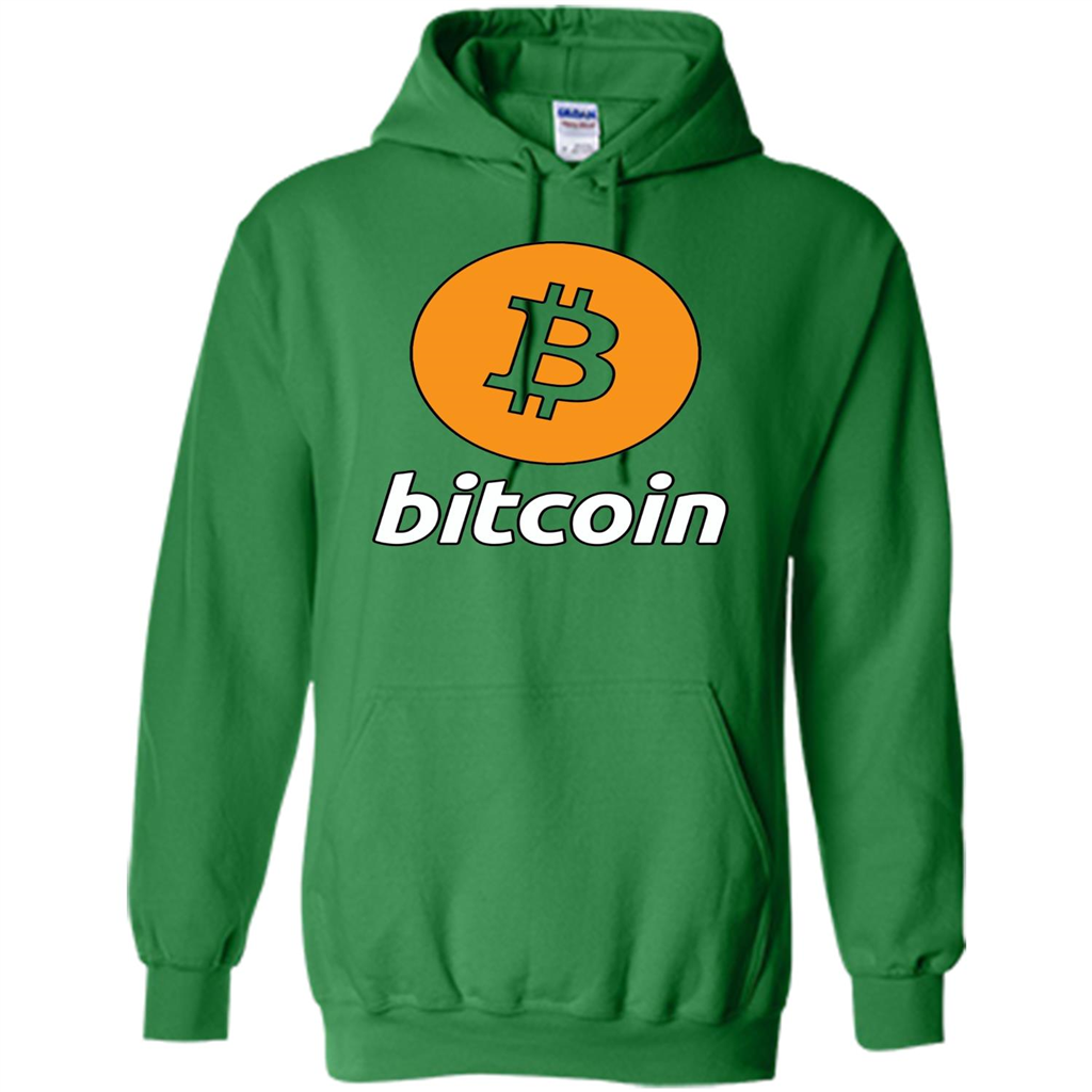 Bitcoin Logo Cryptocurrency BTC T-shirt Irish Green