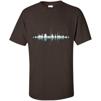 Music City T-shirt Dark Chocolate