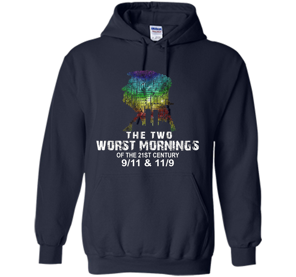 The Two Worst Mornings Of The 21st Century 9/11 And 11/9 T-shirt