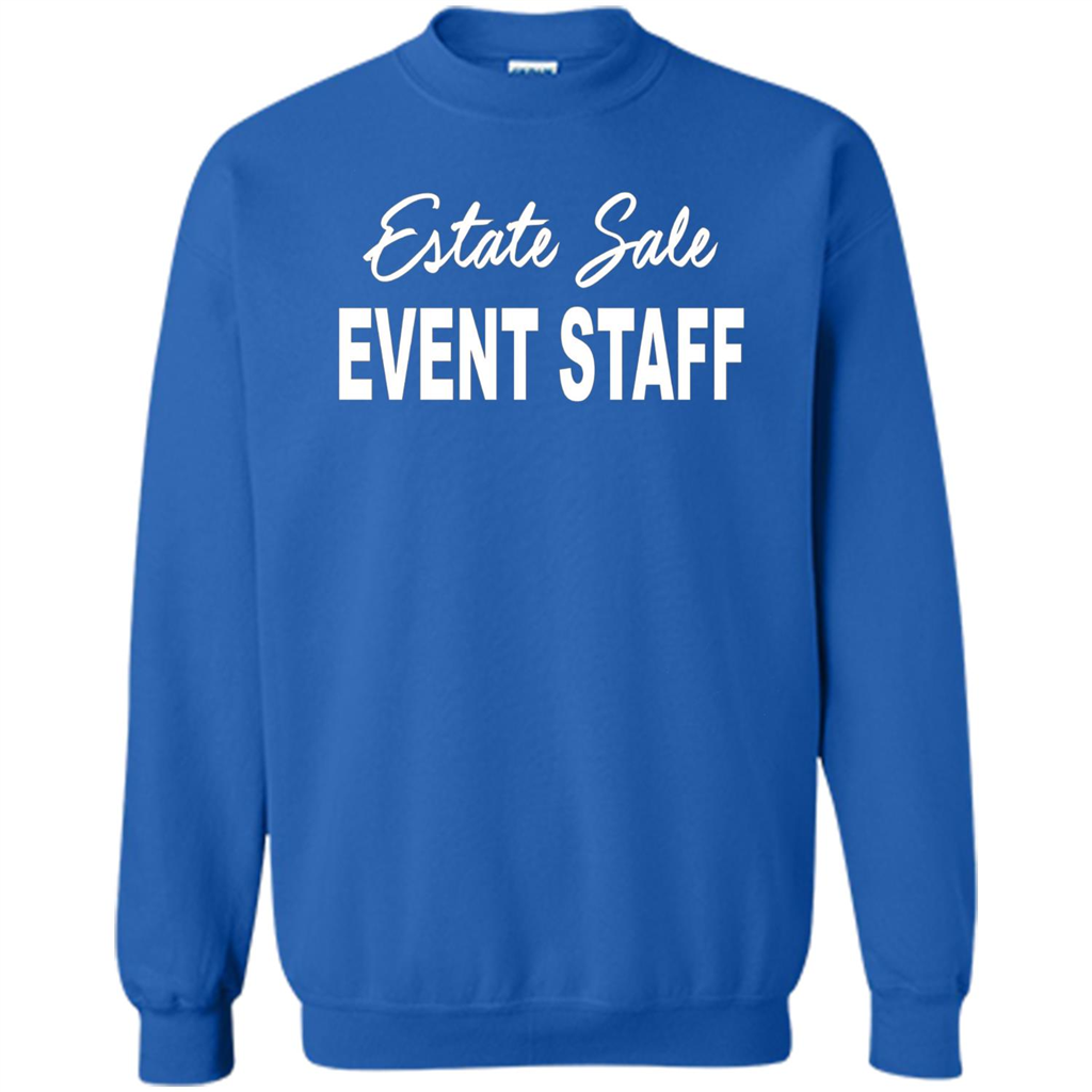 Estate Sale Event Staff T-shirt - Estate Sale T-shirts Royal
