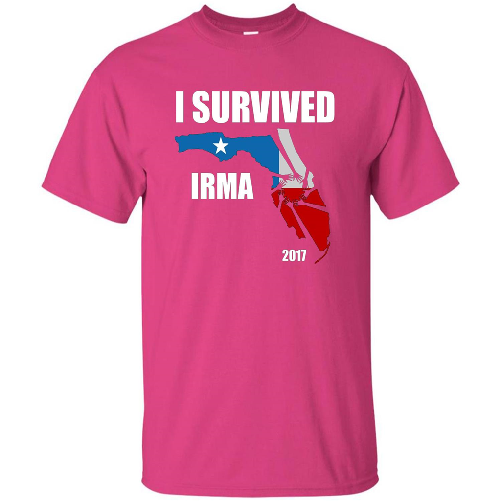 I Survived Hurricane Irma 2017 T-shirt Heliconia