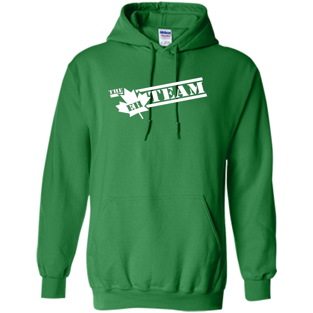 Funny The EH Team Canada T-shirt Irish Green