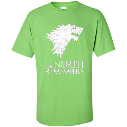 The North Remembers T-Shirt GoT T-shrit Lime