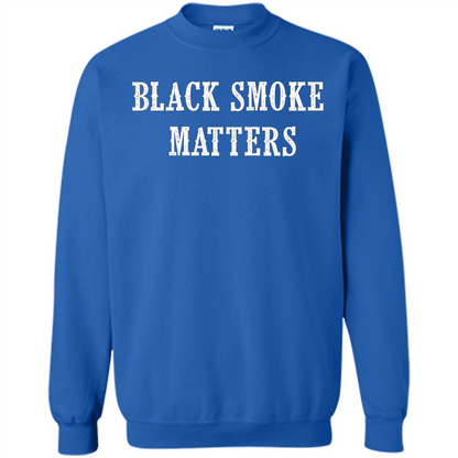 Black Smoke Matters, Diesel Trucks Rolling Coal T-shirt Royal