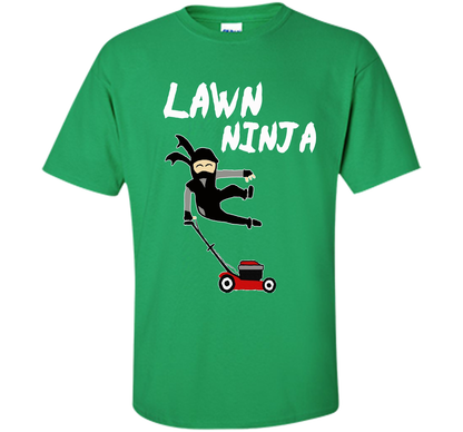 Lawn Ninja T-Shirt shirt Irish Green