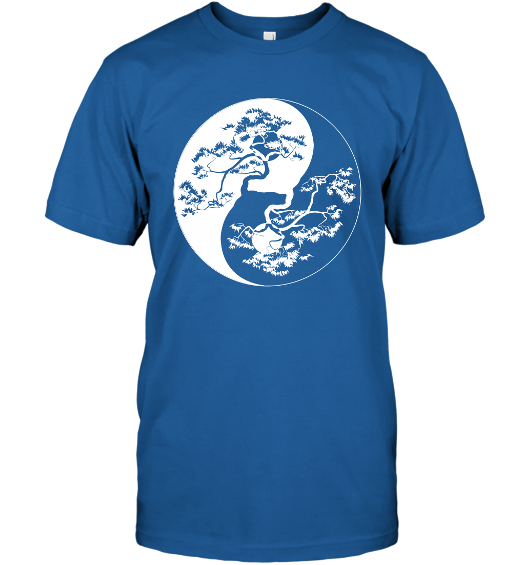 Yin Yang Tree Shirt T-Shirt T-Shirt Royal